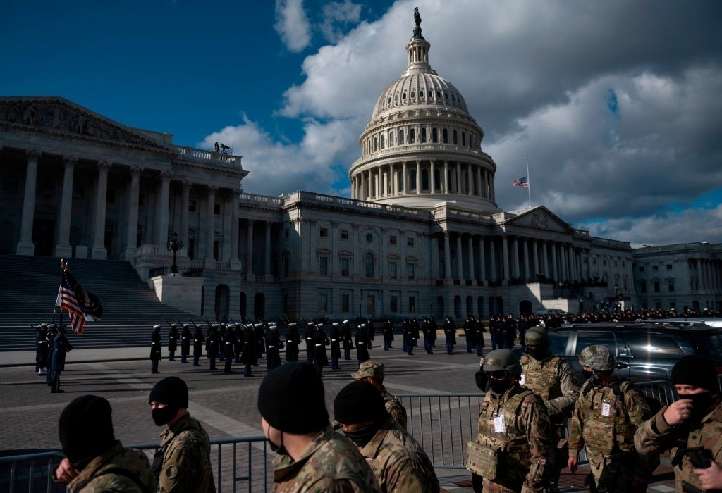 Amerika : Garda Nasional Bersiap Penjagaan Menjelang Upacara Sumpah Joe Biden