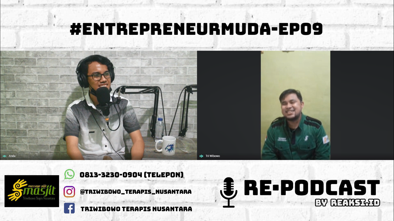 RE-PODCAST: #EntrepreneurMuda​ E09 – Menjadi Tunanetra Tidak Menghalangiku Membangun Usaha